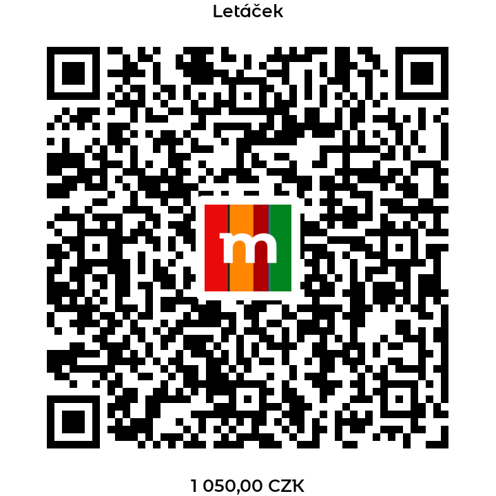 QR kod platba 1050 ,- K�